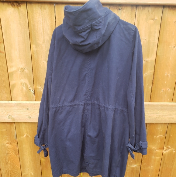 Ricki’s XXL Navy Twill Coat - Picture 6 of 11